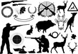 Vektor: Jagd symbole 2 Jagd symbole 2