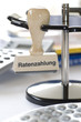 Stempel mit der Aufschrift Ratenzahlung