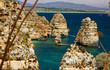 Algarve rock - coast in Portugal Algarve rock - coast in Portugal
