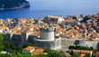 View of the old city of Dubrovnik. Croatia