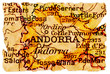 Andorra old map Andorra old map