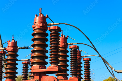 Photo: High voltage circuit breaker High voltage circuit breaker