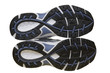 Foto: Soles of sport shoe on white Soles of sport shoe on white
