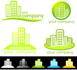 logo green building