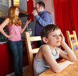 Parents swear, and child worries