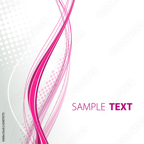Vektor: Abstract grey background with pink wave. Vector Abstract grey background with pink wave. Vector