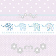 Baby arrival Background - vector illustration