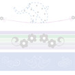 Baby arrival Background - vector illustration