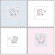 Baby arrival Background - vector illustration