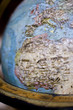 Antique world globe