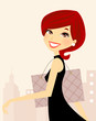 opping woman