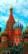 Cathedral of Vasily the Blessed in Moscow Cathedral of Vasily the Blessed in Moscow