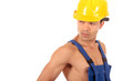 Young attractive Nepalese carpenter