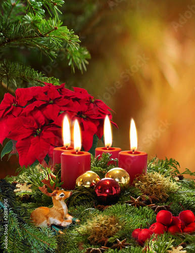 Foto: Advent wreath Advent wreath