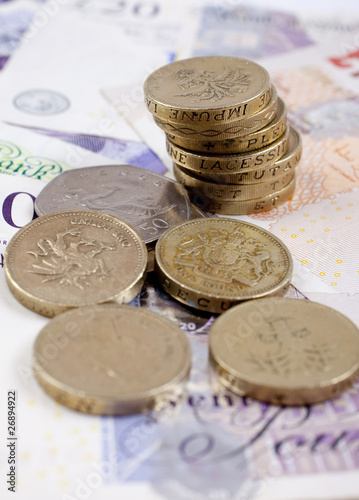 Photo: British Coins and Notes British Coins and Notes