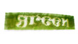 ivy text green
