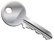 Sample isolated vector key