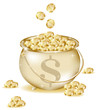 Gold, dollar