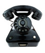 Antikes, altes Retro Telephon. Festnetz Telefon