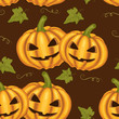 halloween seamless background with pumpkins halloween seamless background with pumpkins