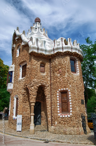 Foto: Parc Guell, Barcelona, Spain Parc Guell, Barcelona, Spain