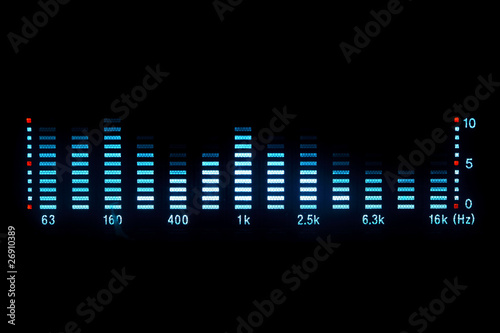 Photo: music equalizer music equalizer
