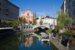 Ljubljanica riverbank with franciscan church