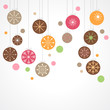 Retro Christmas background Retro Christmas background