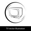Vektor: TV Vektor Illustration TV Vektor Illustration