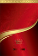 Royal Red Gold Crown Background