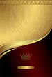 Gold Floral Royal Background Gold Floral Royal Background