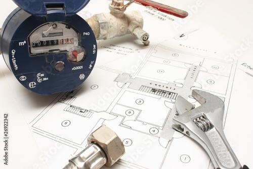 Photo: Installation de compteur Installation de compteur