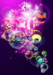abstract beautiful bubbles