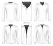 Vector t-shirt, polo shirt and sweatshirt design template.