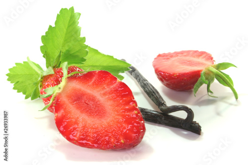 Foto: Erdbeeren mit Vanille Erdbeeren mit Vanille