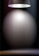 Background with lighting lamp