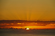 Sunset at sea
