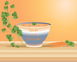 carrot and coriander soup