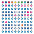 Collection of 100 pictos glossy icons web 2.0 Collection of 100 pictos glossy icons web 2.0