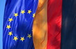 Europaflagge Deutschlandflagge Europaflagge Deutschlandflagge