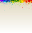 Color paint splashes artwork. Gradient splashes vector backgroun Color paint splashes artwork. Gradient splashes vector backgroun
