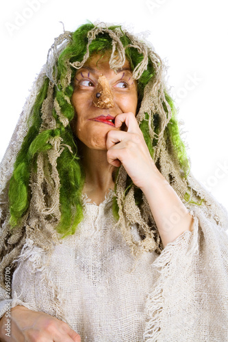 Photo: Cheerful witch Cheerful witch