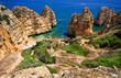 Algarve rock - coast in Portugal Algarve rock - coast in Portugal