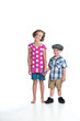Photo: Happy siblings, brother and sister Happy siblings, brother and sister