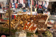 Funghi al mercato di Campo dei Fiori a Roma