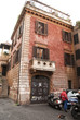 Palazzo tipico di Trastevere a Roma
