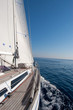 Sailing boat in the sea