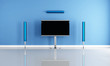 contemporary empty cinema room contemporary empty cinema room