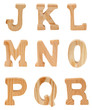 Buchstaben aus Holz J-R Buchstaben aus Holz J-R