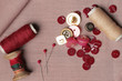 Sewing kit.